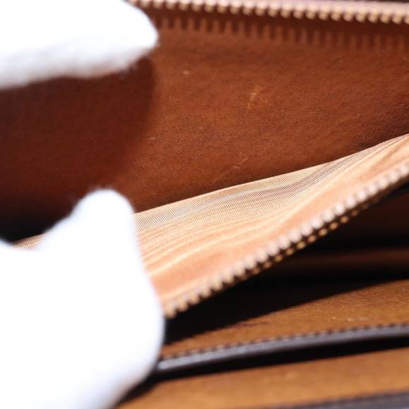 GUCCI Clutch Bag Leather Brown Auth 74596 - Picture 11 of 16